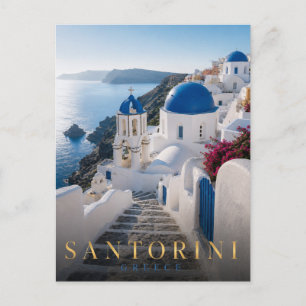 Santorini Griekenland Oia Caldera REALMS Briefkaart