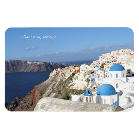 Santorini, Griekenland, Oia, Fotografie, Magneet (Horizontaal)