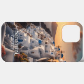 Santorini, Griekenland: Onvergetelijk vakantiepara Case-Mate iPhone Case (Achterkant (horizontaal))
