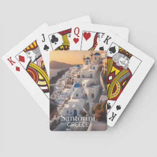 Santorini, Griekenland: Onvergetelijk vakantiepara Pokerkaarten