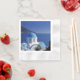 Santorini Griekenland Papieren servet