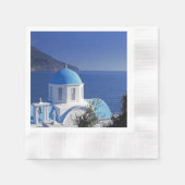 Santorini Griekenland Papieren servet (Voorkant)