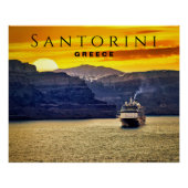 Santorini, Griekenland Perfect Poster (Voorkant)