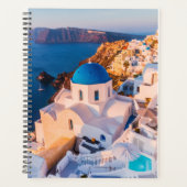 Santorini, Griekenland Planner (Voorkant)