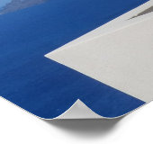 Santorini, Griekenland Poster (Hoek)