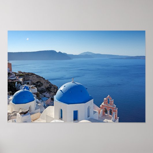 Santorini, Griekenland Poster (Voorkant)