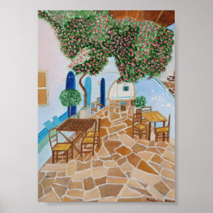 Santorini Griekenland Poster