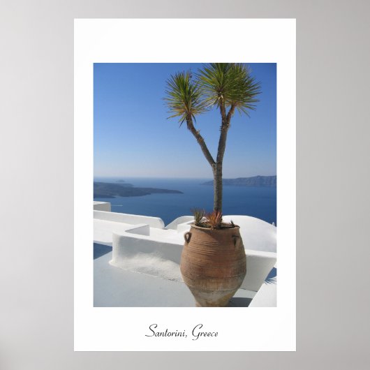 Santorini, Griekenland Poster (Voorkant)