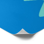 Santorini Griekenland Poster (Hoek)