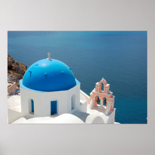 Santorini Griekenland Poster
