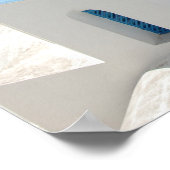 Santorini Griekenland Poster (Hoek)