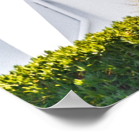 Santorini, griekenland poster (Hoek)