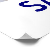 Santorini Griekenland - Retro Style Poster II (Hoek)