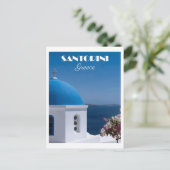 Santorini Griekenland Revel Briefkaart (Staand voorkant)