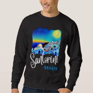 Santorini Griekenland Schilderij Reis Souvenir Voo Trui