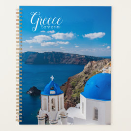 Santorini Griekenland Schitterende Planner Spiraal