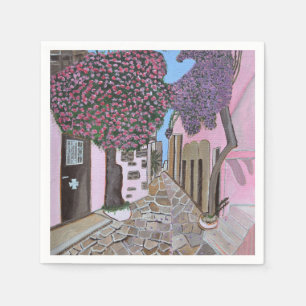 Santorini Griekenland servetten