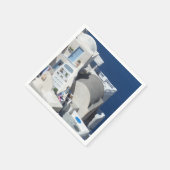 Santorini, Griekenland Servetten (Hoek)