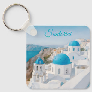 Santorini, Griekenland Sleutelhanger