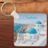 Santorini, Griekenland Sleutelhanger (Voorkant)