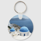 Santorini Griekenland Sleutelhanger (Voorkant)