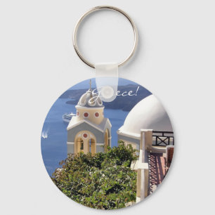 Santorini, Griekenland Sleutelhanger