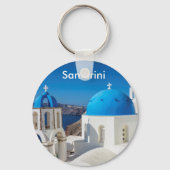 Santorini Griekenland Sleutelhanger (Voorkant)