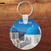 Santorini Griekenland Sleutelhanger (Voorkant)