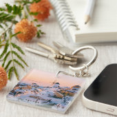 Santorini, Griekenland, Sleutelhanger (Voorkant Rechts)