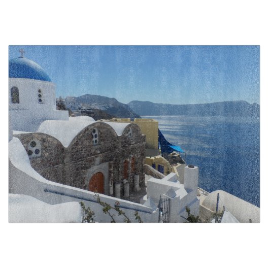 Santorini, Griekenland Snijplank (Voorkant)