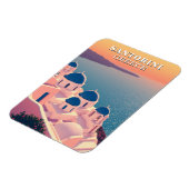 Santorini Griekenland Souvenir Iconic Magneet (Linkerzijde)