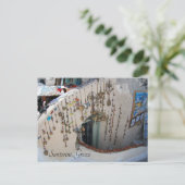 Santorini, Griekenland Souvenirs - briefkaart (Staand voorkant)
