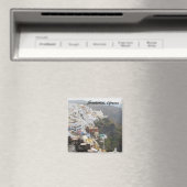 Santorini, Griekenland Square Magnet (Insitu (Vaatwasser))