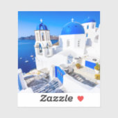 Santorini Griekenland Sticker (Vel)