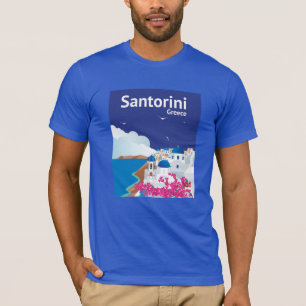 Santorini Griekenland T-shirt