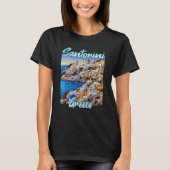 Santorini Griekenland T-shirt (Voorkant)