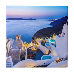 Santorini Griekenland Tegeltje
