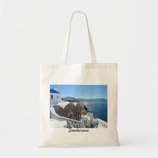 Santorini, Griekenland Tote Bag (Voorkant)