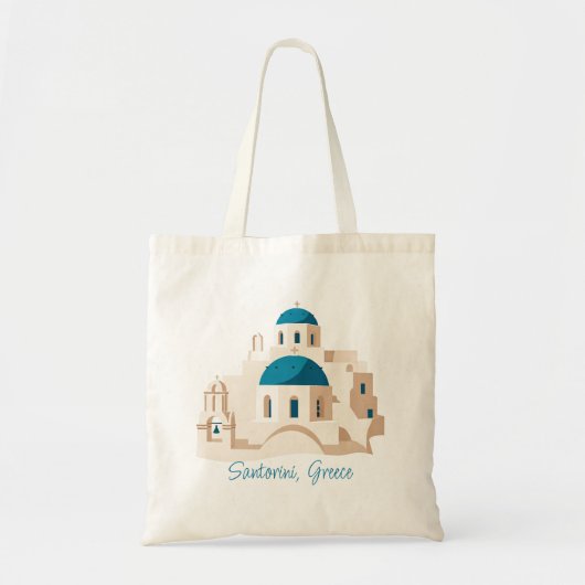 Santorini Griekenland Tote Bag (Voorkant)