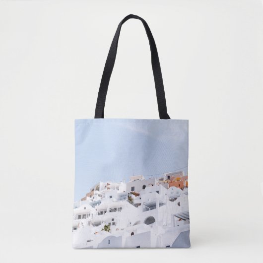 Santorini, griekenland tote bag (Voorkant)