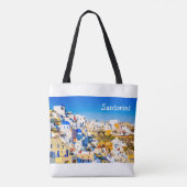 Santorini Griekenland Tote Bag (Achterkant)