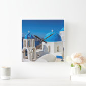 Santorini, Griekenland Vierkante Klok (Huis)