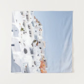 Santorini, griekenland wandkleed (Voorkant (horizontaal))