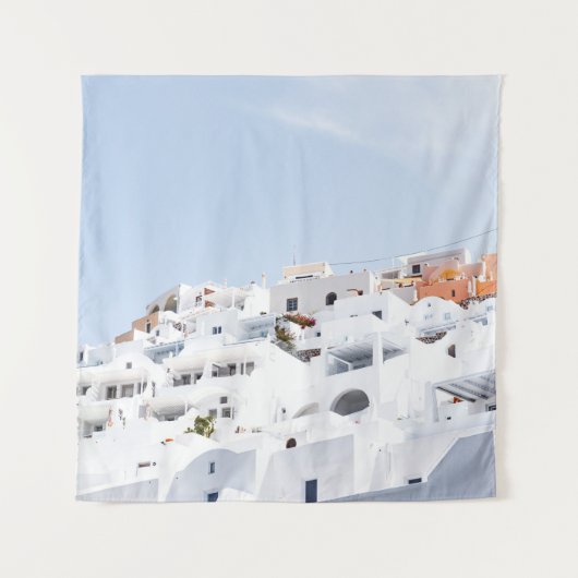 Santorini, griekenland wandkleed (Voorkant)