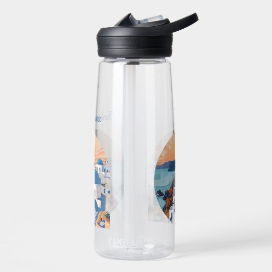 Santorini, Griekenland Waterfles (Links)