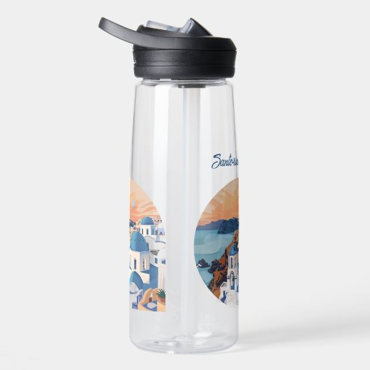 Santorini, Griekenland Waterfles (Rechts)