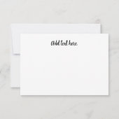 Santorini Griekenland  Waterverf Kaart (Achterkant)