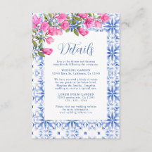 Santorini Griekenland Waterverf Trouwdetails