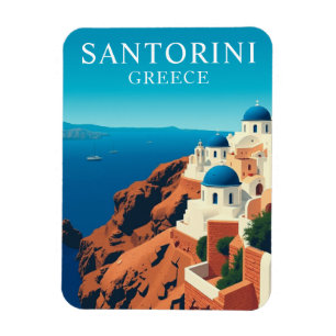  Santorini Griekenland Witte Huizen Reizen Magneet
