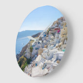 Santorini Griekenland - zonnige zomerdag in Santor Grote Klok (Hoek)